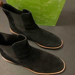 Sam Edelman Jaclyn black suede boots